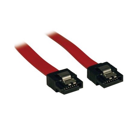 CABLE TRIPP LITE DE SEÑAL SATA 7-PIN MACHO 30CM ROJO P940-12I