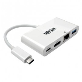 ADAPTADOR TRIPP LITE USB-C A HDMI HUB USB-A 1X RJ-45 U444-06N-HGU-C