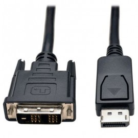 CABLE TRIPP LITE DISPLAYPORT MACHO A DVI-D MACHO 1.83M NEGRO P581-006