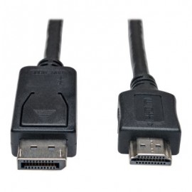 CABLE TRIPP LITE DISPLAYPORT MACHO A HDMI MACHO 91CM NEGRO P582-003