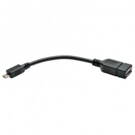 CABLE TRIPP LITE MICRO-USB B MACHO A USB A HEMBRA 15CM U052-06N