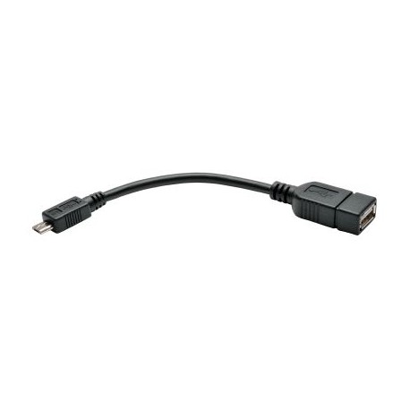CABLE TRIPP LITE MICRO-USB B MACHO A USB A HEMBRA 15CM U052-06N