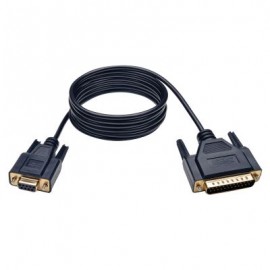 CABLE TRIPP LITE SERIAL DB9 HEMBRA A DB25 MACHO 1.83M NEGRO P456-006