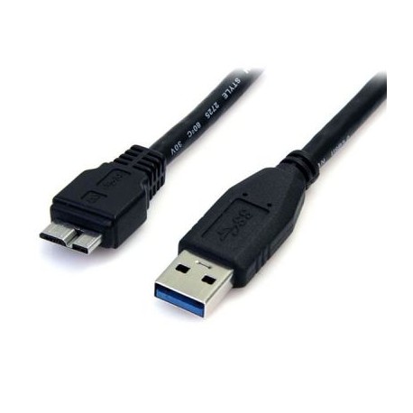 Cable 50cm USB3.0 Micro USB B  a USB A Macho STARTECH USB3AUB50CMB