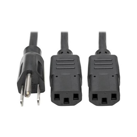 CABLE DE ALIMENTACION NEMA 5-15P IEC 60320 C13 6 FT 1.8MP006-006-2