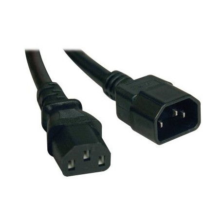 CABLE DE PODER TRIPP LITE C14 COUPLER MACHO - C13 COUPLER HEMBRA 61CM