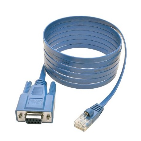 CABLE SERIAL TRIPP LITE DB9 HEMBRA RJ-45 MACHO 1.83M AZUL P430-006