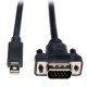 CABLE TRIPP LITE MINI DISPLAYPORT A VGA 1.83M NEGRO P586-006-VGA