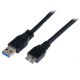 Cable 1m USB 3.0 Micro USB B a  USB A M a M STARTECH USB3CAUB1M
