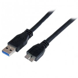 Cable 1m USB 3.0 Micro USB B a  USB A M a M STARTECH USB3CAUB1M