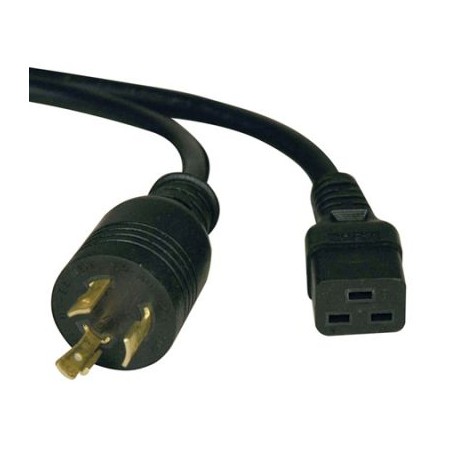 CABLE TRIPP LITE DE PODER PARA C19 COUPLER A NEMA L6-20P 3.05M NEGRO