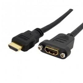 STARTECH.COM CABLE HDMI MACHO-HDMI HEMBRA 91CM NEGRO HDMIPNLFM3