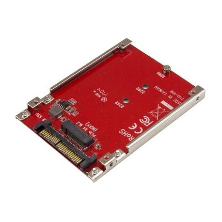 TARJETA STARTECH PCI EXPRESS M.2 A U.2 PARA SSD NVME M.2 U2M2E125