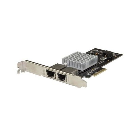 DUAL PORT NETWORK CARD STARTECH ST10GPEXNDPI 2XPCI-E 10GBASE-T