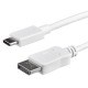 CABLE STARTECH DE 1M USB-C A D DISPLAYPORT 4K BLANCO CDP2DPMM1MW