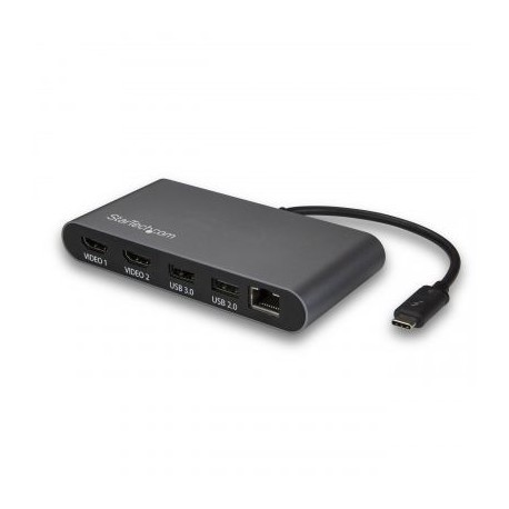 ESTACION DE ACOP STARTECH THUNDERBOLT 3 LAPTOP HDMI USB-A TB3DKM2HD