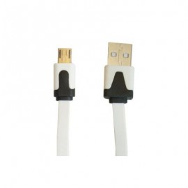 CABLE USB A MICRO USB OVALTECH OVCAB-U003 2MTR BLANCO