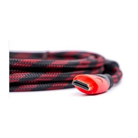 CABLE HDMI NACEB TECHNOLOGY NA-587 1.5 METROS MACHO-MACHO ROJO