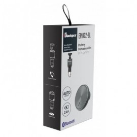 CARGADOR DE AUTO BLACKPCS 1 PUERTO MANOS LIBRES BT NEGRO (EPI022-BL)