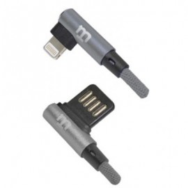 CABLE LIGHTNING BLACKPCS GRIS 1M LATERAL CAGYLPL-2