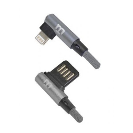 CABLE LIGHTNING BLACKPCS GRIS 1M LATERAL CAGYLPL-2