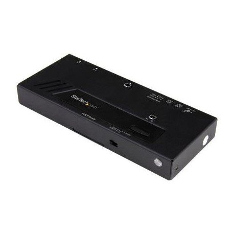 STARTECH SWITCH CONMUTADOR AUTO. HDMI 2PTOS 4K 3840x2160 VS221HD4KA