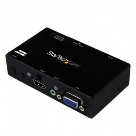 STARTECH SWITCH CONVERTIDOR 2x1 VGA+HDMI A HDMI 1080p VS221VGA2HD