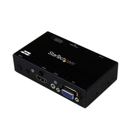 STARTECH SWITCH CONVERTIDOR 2x1 VGA+HDMI A HDMI 1080p VS221VGA2HD