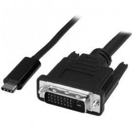 STARTECH CABLE ADAPTADOR USB-C A DVI 1MT 1920x1200 USB CDP2DVIMM1MB
