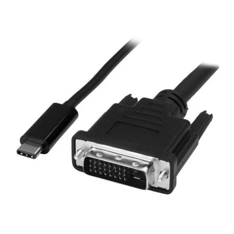 STARTECH CABLE ADAPTADOR USB-C A DVI 1MT 1920x1200 USB CDP2DVIMM1MB