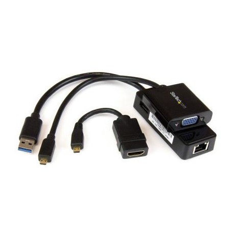 KIT ADAPTADORES STARTECH MICRO HDMI A VGA HDMI ETHEGIGA P/ YOGA 3 PRO