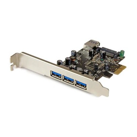 ADAPTADOR TARJETA STARTECH PCI EXPRESS 4 USB 3.0 1 INTERNO PEXUSB3S42