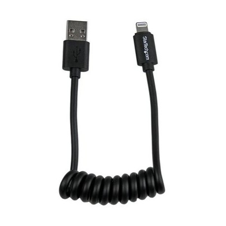 Cable 30cm Lightning  a USB 2.0 Negro  STARTECH USBCLT30CMB