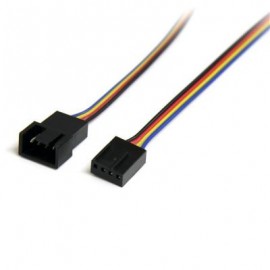 CABLE DE PODER STARTECH MOLEX (4-PIN) MACHO 30CM FAN4EXT12