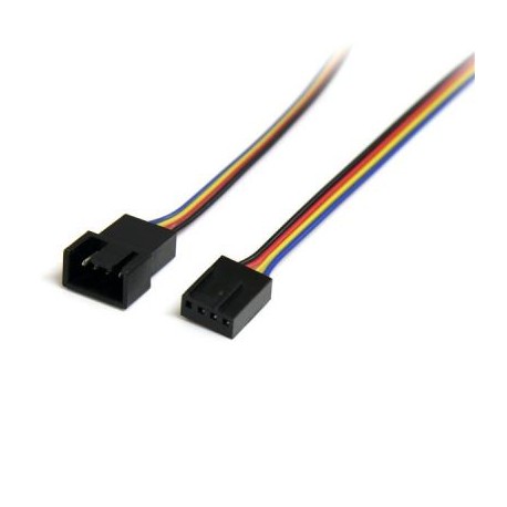 CABLE DE PODER STARTECH MOLEX (4-PIN) MACHO 30CM FAN4EXT12