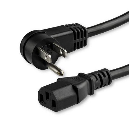CABLE DE PODER STARTECH NEMA 5-15P A C13 COUPLER 4.6M NEGRO PXTR10115