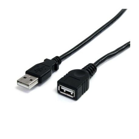 Cable 3m Extension USB 2.0  Macho-Hembra Negro  STARTECH USBEXTAA10BK