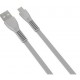 CABLE USB A MICRO USB NACEB TECHNOLOGY NA-0103G 1 M GRIS
