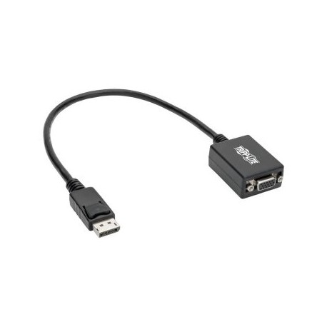 ADAPTADOR DISPLAYPORT A VGA TRIPP LITE P134-001-VGA NEGRO