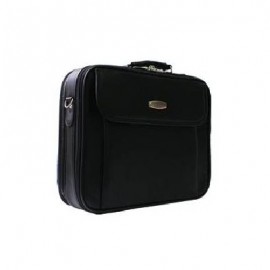 MALETIN TECHZONE EJECUTIVO KOSKIN NEGRO CURPIEL 15.6" TZEXK01K