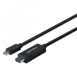 CABLE MINI DISPLAYPORT A HDMI MANHATTAN MACHO-MACHO 4K 3M 153294