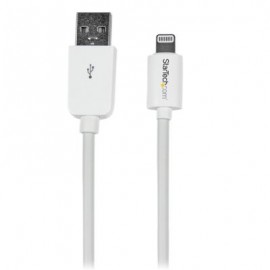 Cable 15cm Lightning 8Pin a USB   Blanco  STARTECH USBLT15CMW