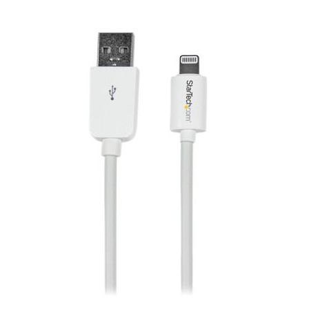 Cable 15cm Lightning 8Pin a USB   Blanco  STARTECH USBLT15CMW