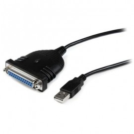 Cable 1.8m paralelo DB25 hembra a USB A macho  STARTECH ICUSB1284D25