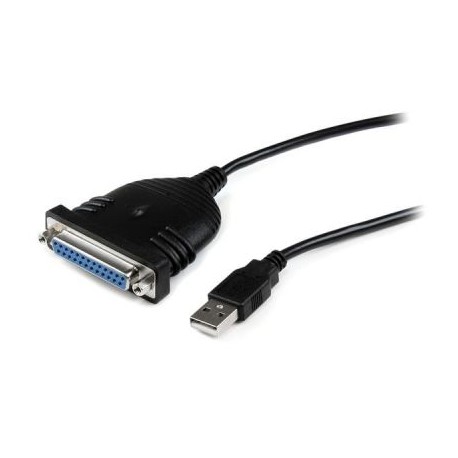 Cable 1.8m paralelo DB25 hembra a USB A macho  STARTECH ICUSB1284D25