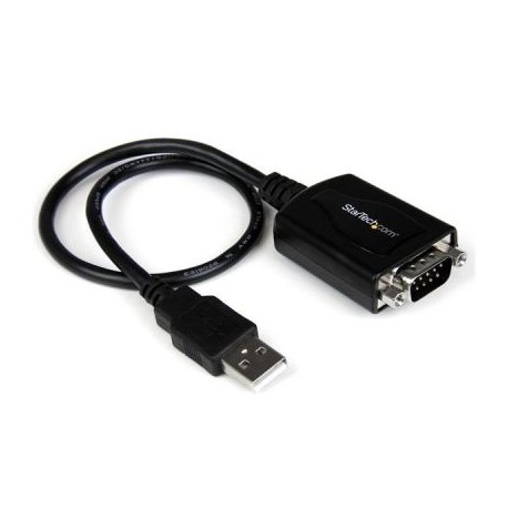 Cable profesional 0.3m USB a  Serial RS232 DB9 Ret STARTECH ICUSB2321X