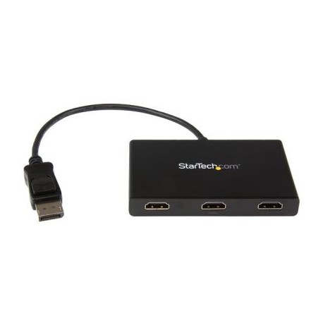 STARTECH SPLITTER DISPLAYPORT  3 HDMI MST DP 1.2 3840x2160 MSTDP123HD