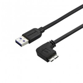 STARTECH CABLE DELGADO 0.5m MICRO USB 3.0 DERECHA USB-A USB3AU50CMRS
