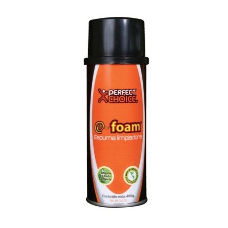 ESPUMA LIMPIADORA PERFECT CHOICE E-FOAM,400G,NARANJA  PC-030089