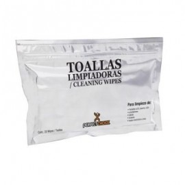TOALLAS HUMEDAS PERFECT CHOICE PARA LCD, ANTIESTATICA PC-030270